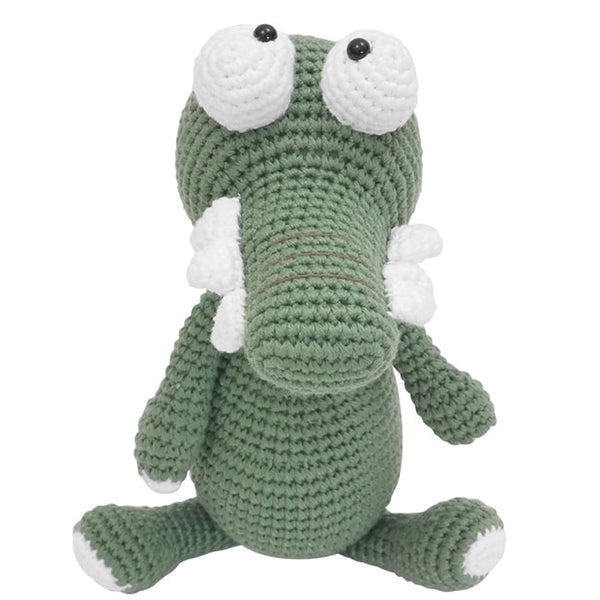 Aden Alligator Handmade Crochet Soft Toy